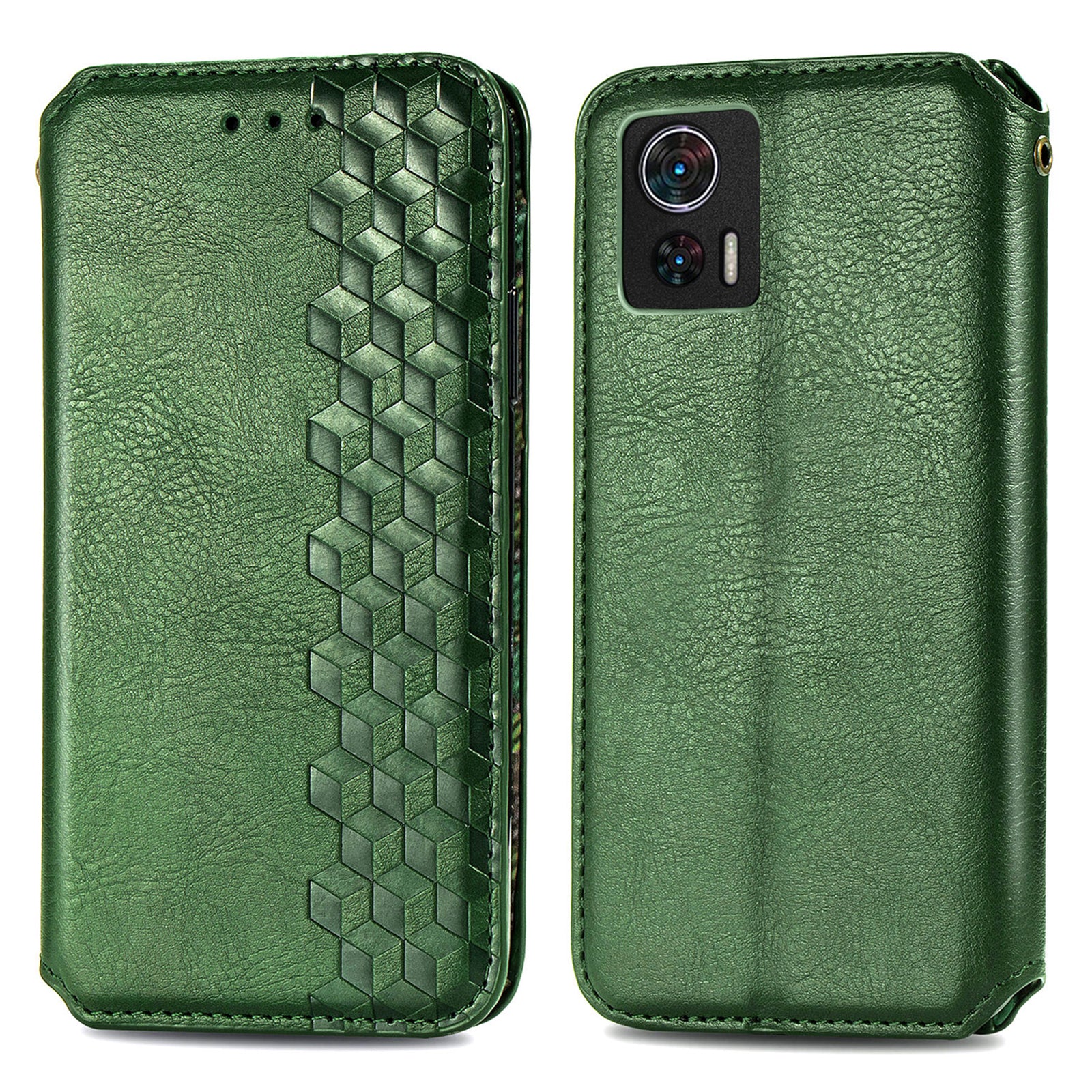 For Motorola Edge 30 Neo 5G Edge 30 Lite 5G Phone Case Wallet Magnetic Auto-Absorbed Imprinting Rhombus Leather Foldable Stand Cover For Motorola Edge 30 Neo 5G Edge 30 Lite 5G Phone Case Wallet Magnetic Auto-Absorbed Imprinting Rhombus Leather Foldable Stand Cover